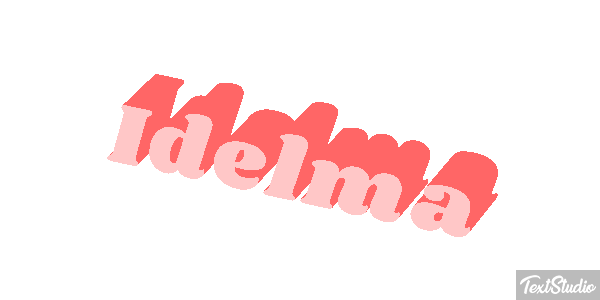 Idelma Text effect