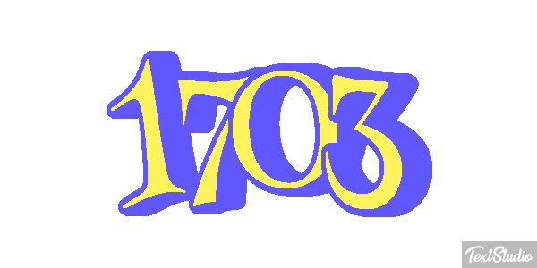 1703 Texteffekt
