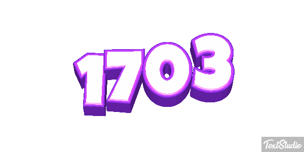 1703 Texteffekt