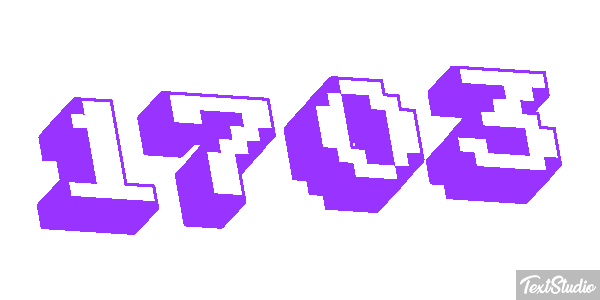 1703 Texteffekt