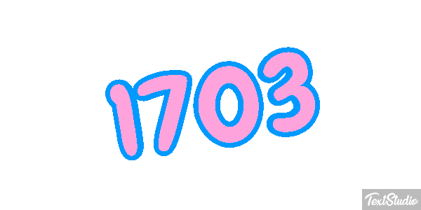 1703 Texteffekt