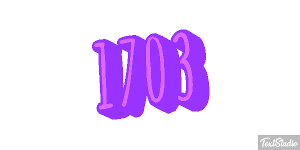 1703 Texteffekt