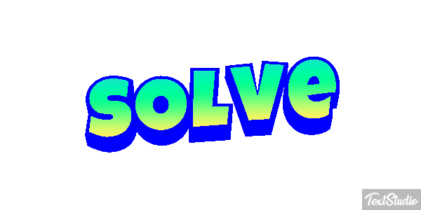 Solve Texteffekt