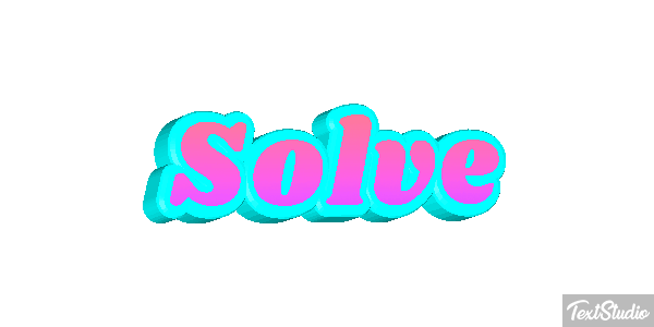Solve Texteffekt