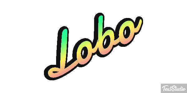 Lobo Efecto de texto