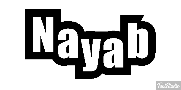 Nayab Text effect