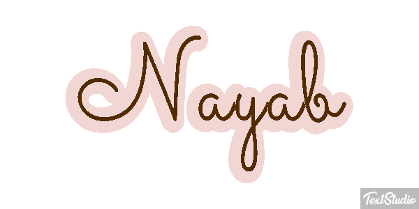 Nayab Text effect
