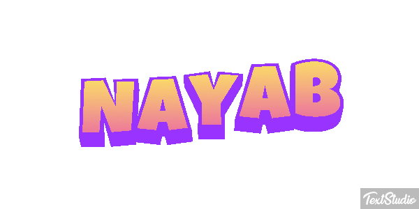 Nayab Text effect