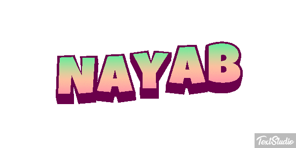 Nayab Text effect