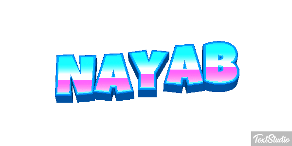 Nayab Text effect