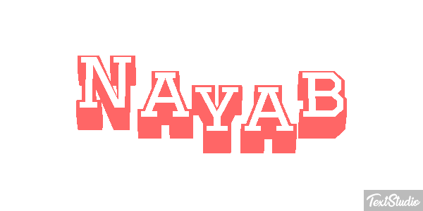 Nayab Text effect