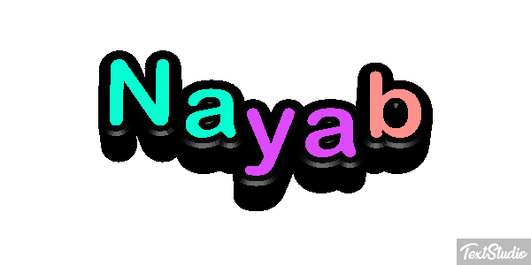 Nayab Text effect