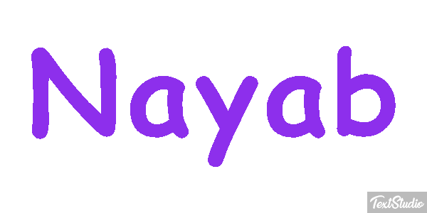 Nayab Text effect