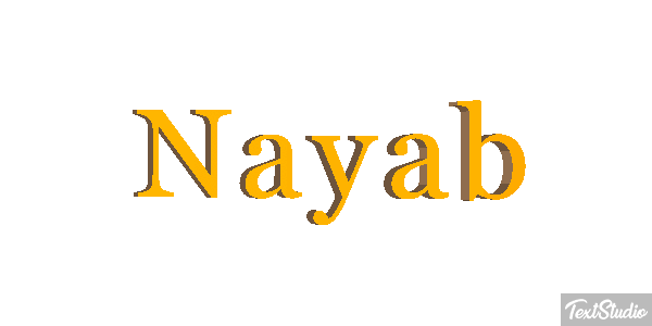 Nayab Text effect