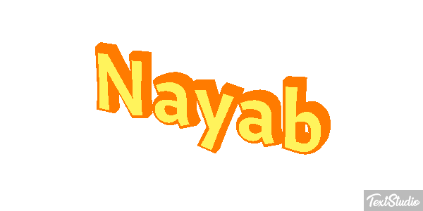 Nayab Text effect