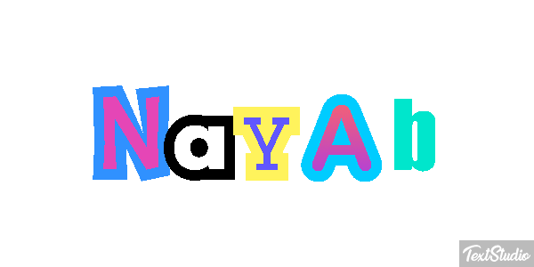 Nayab Text effect