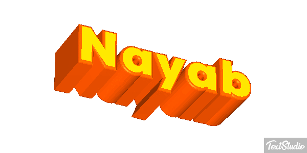 Nayab Text effect