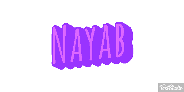 Nayab Text effect