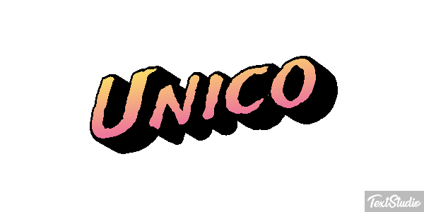 Único Efeito do texto