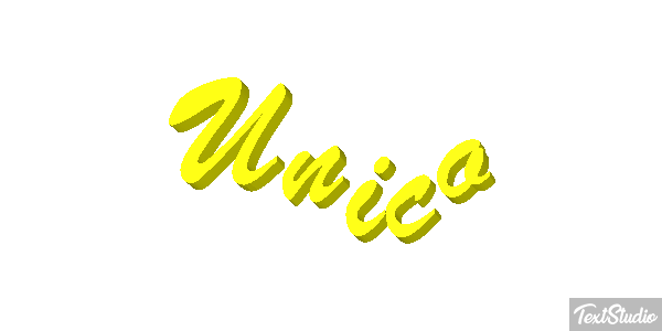 Único Efeito do texto
