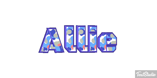 Allie Text effect