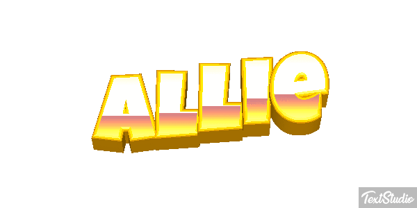 Allie Text effect
