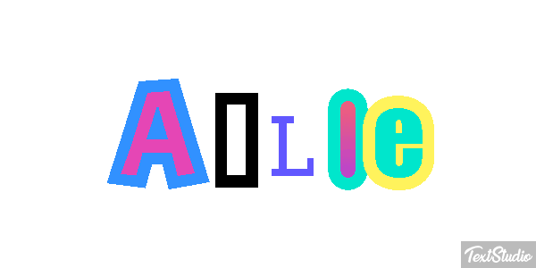Allie Text effect