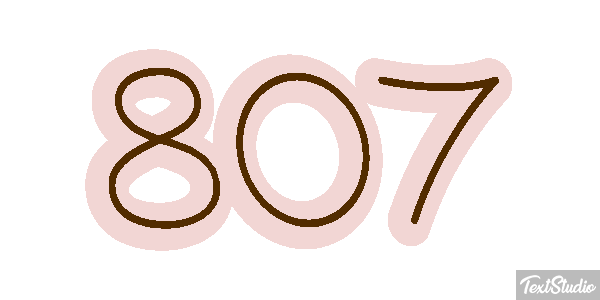 807 Efekt tekstowy