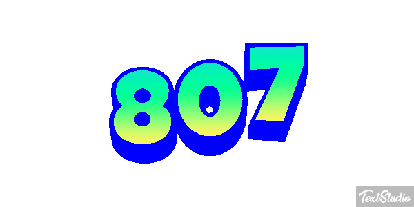807 Efekt tekstowy