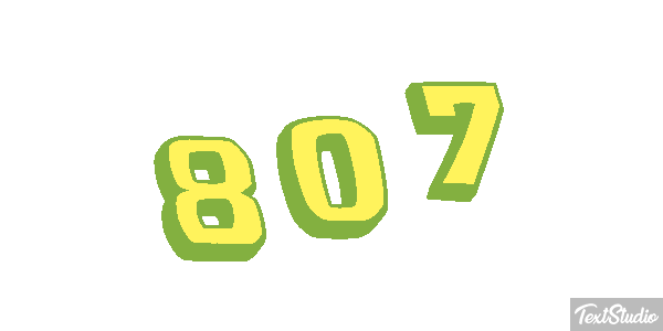 807 Efekt tekstowy