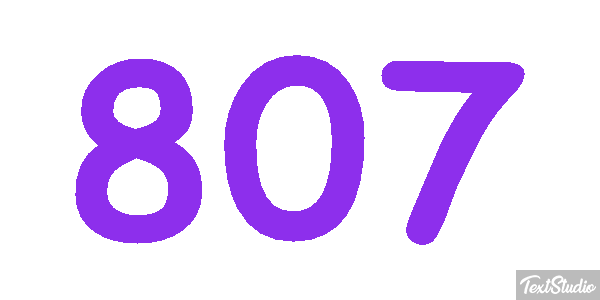 807 Efekt tekstowy