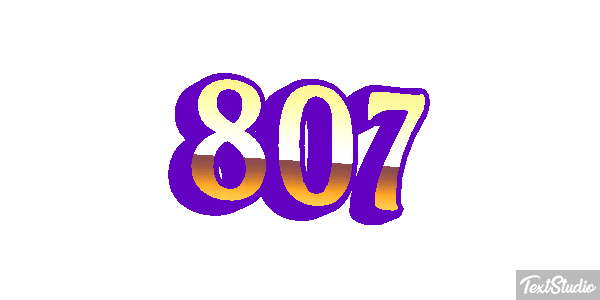 807 Efekt tekstowy