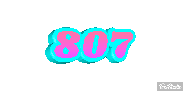 807 Efekt tekstowy