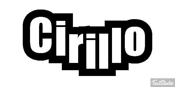 Cirillo Effetto testo