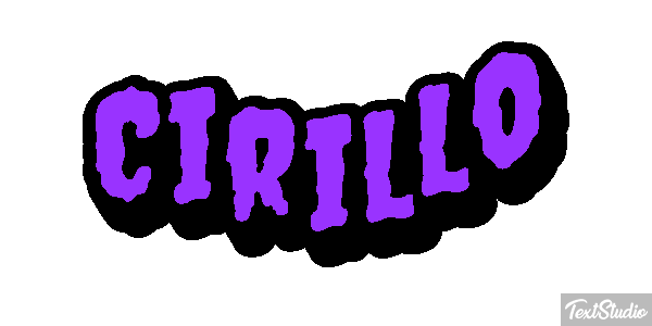 Cirillo Effetto testo
