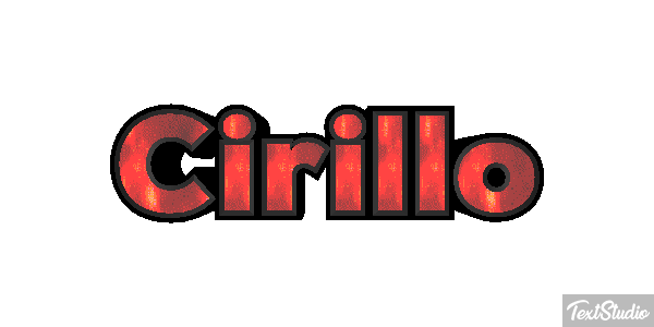 Cirillo Effetto testo