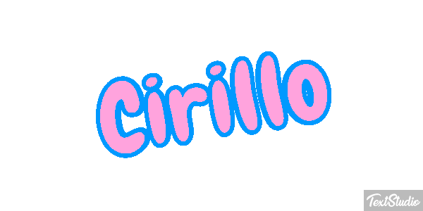 Cirillo Effetto testo