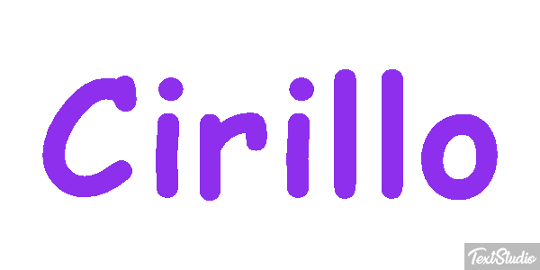 Cirillo Effetto testo