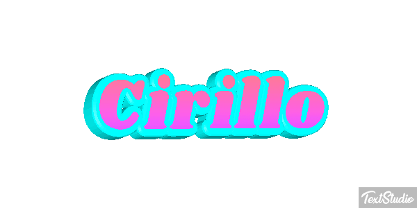 Cirillo Effetto testo