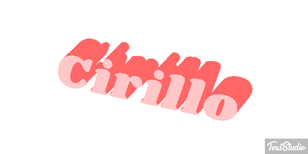 Cirillo Effetto testo