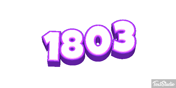 1803 Metin efekti