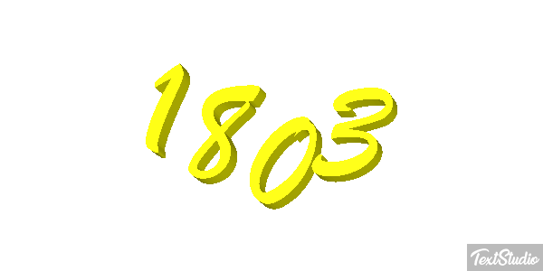1803 Metin efekti
