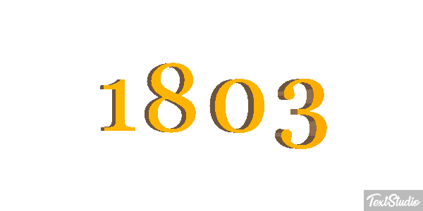 1803 Metin efekti