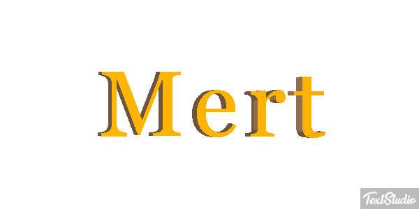 Mert テキスト効果