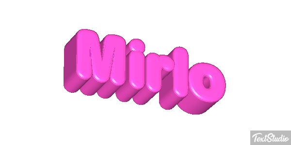 Mirlo Efecto de texto