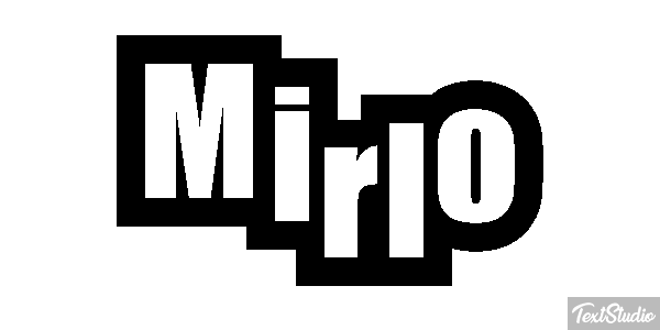 Mirlo Efecto de texto
