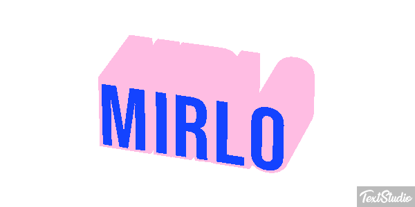 Mirlo Efecto de texto