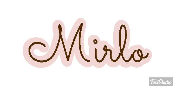 Mirlo Efecto de texto