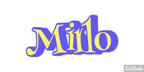 Mirlo Efecto de texto