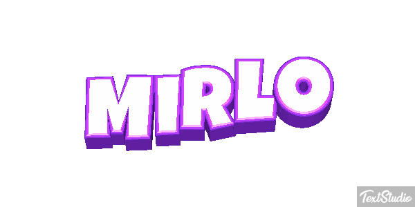 Mirlo Efecto de texto